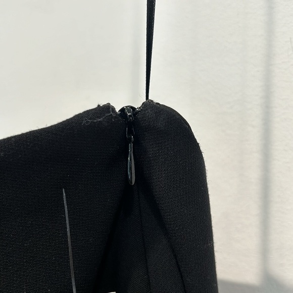 French Connection strapless whisper one leg mini maxi dress new size large / 12 - Picture 3 of 6